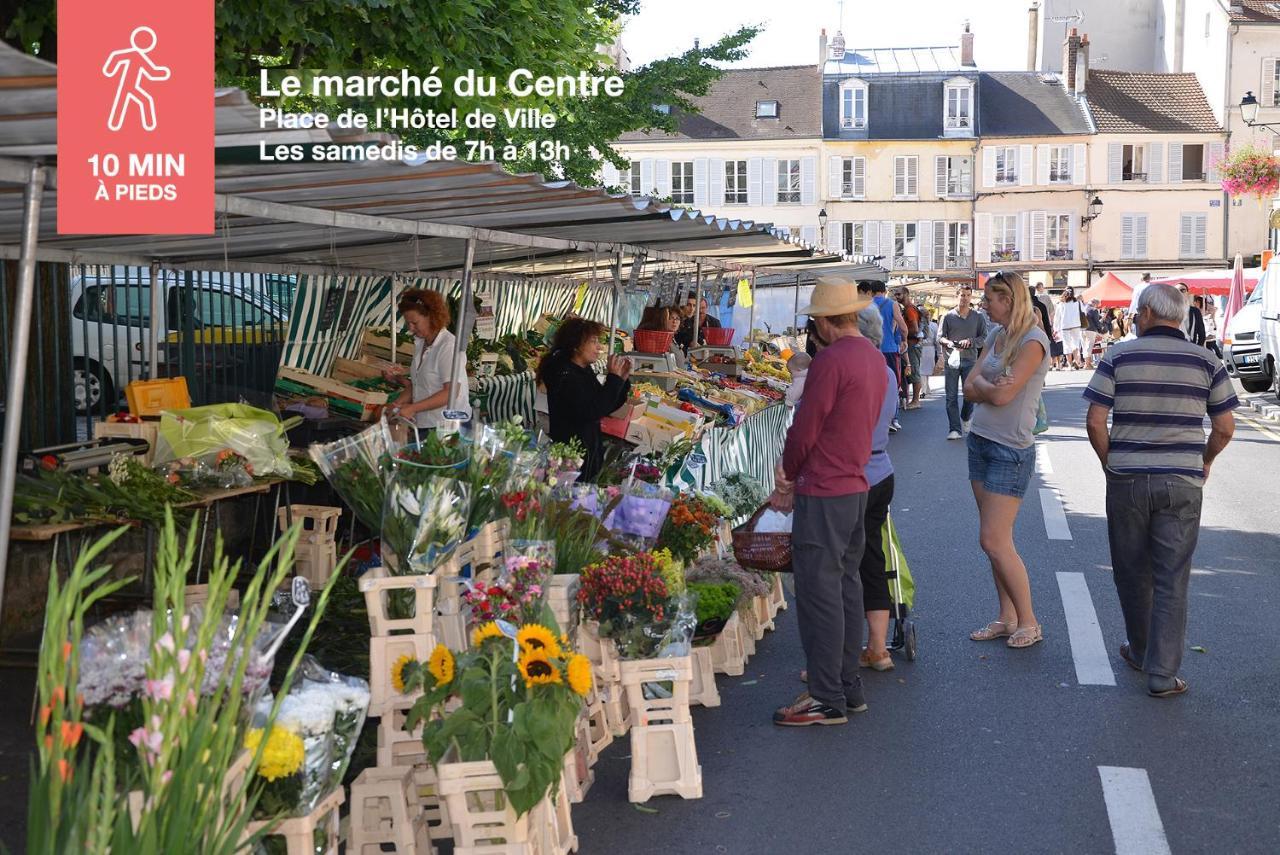 Studio Cosy En Plein Coeur Historique De Pontoise Apartman Kültér fotó