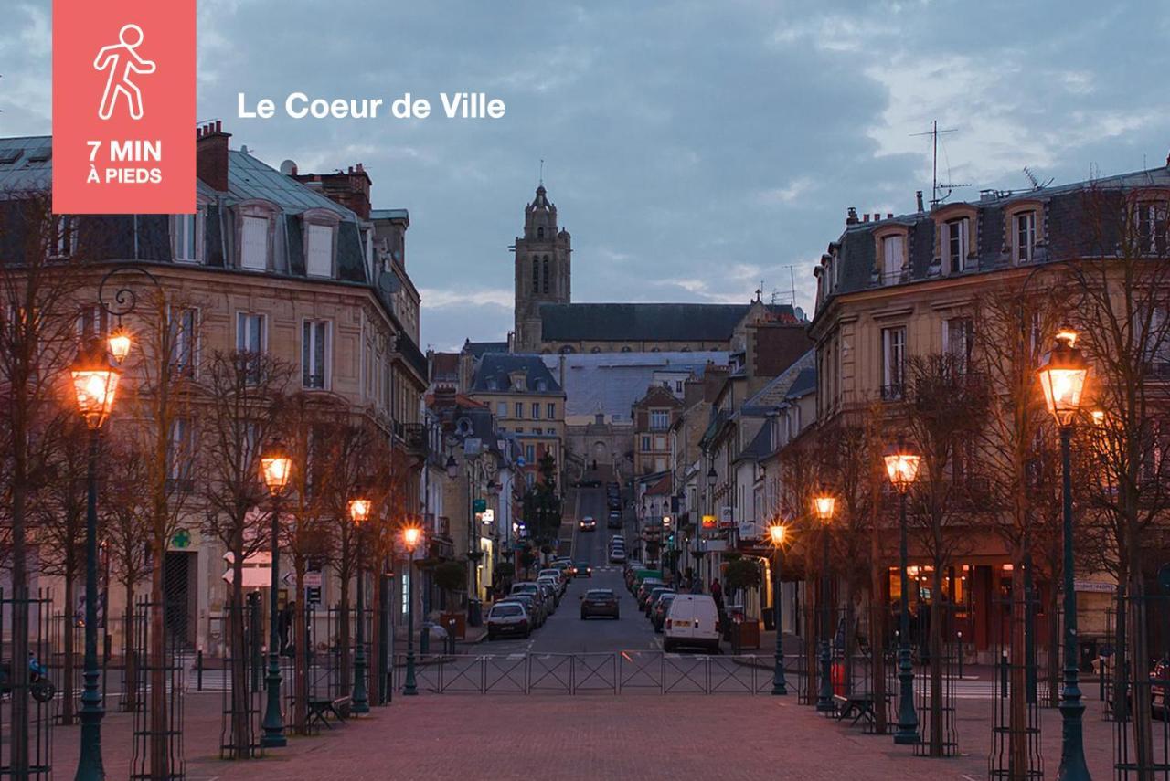 Studio Cosy En Plein Coeur Historique De Pontoise Apartman Kültér fotó