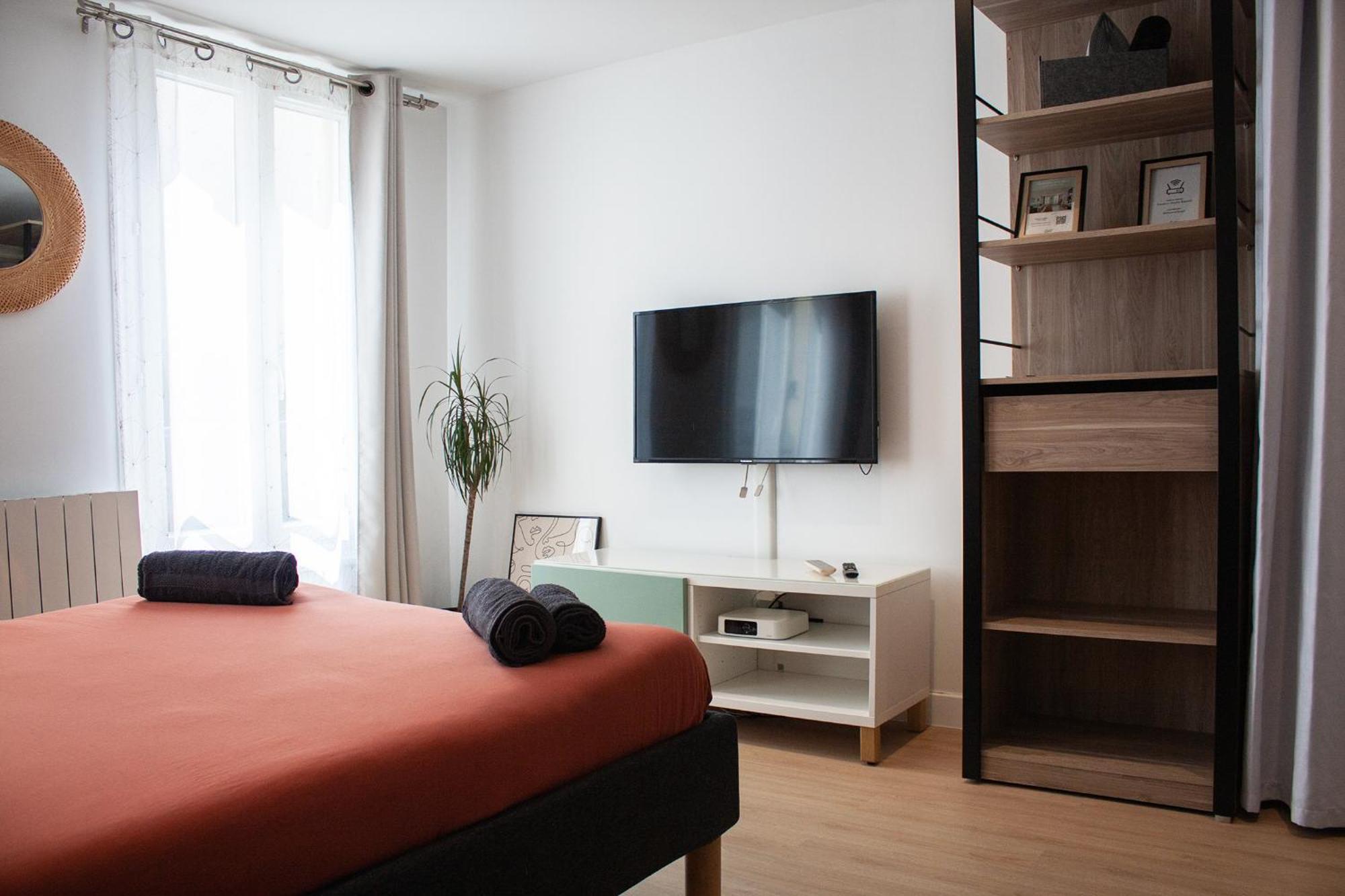 Studio Cosy En Plein Coeur Historique De Pontoise Apartman Kültér fotó