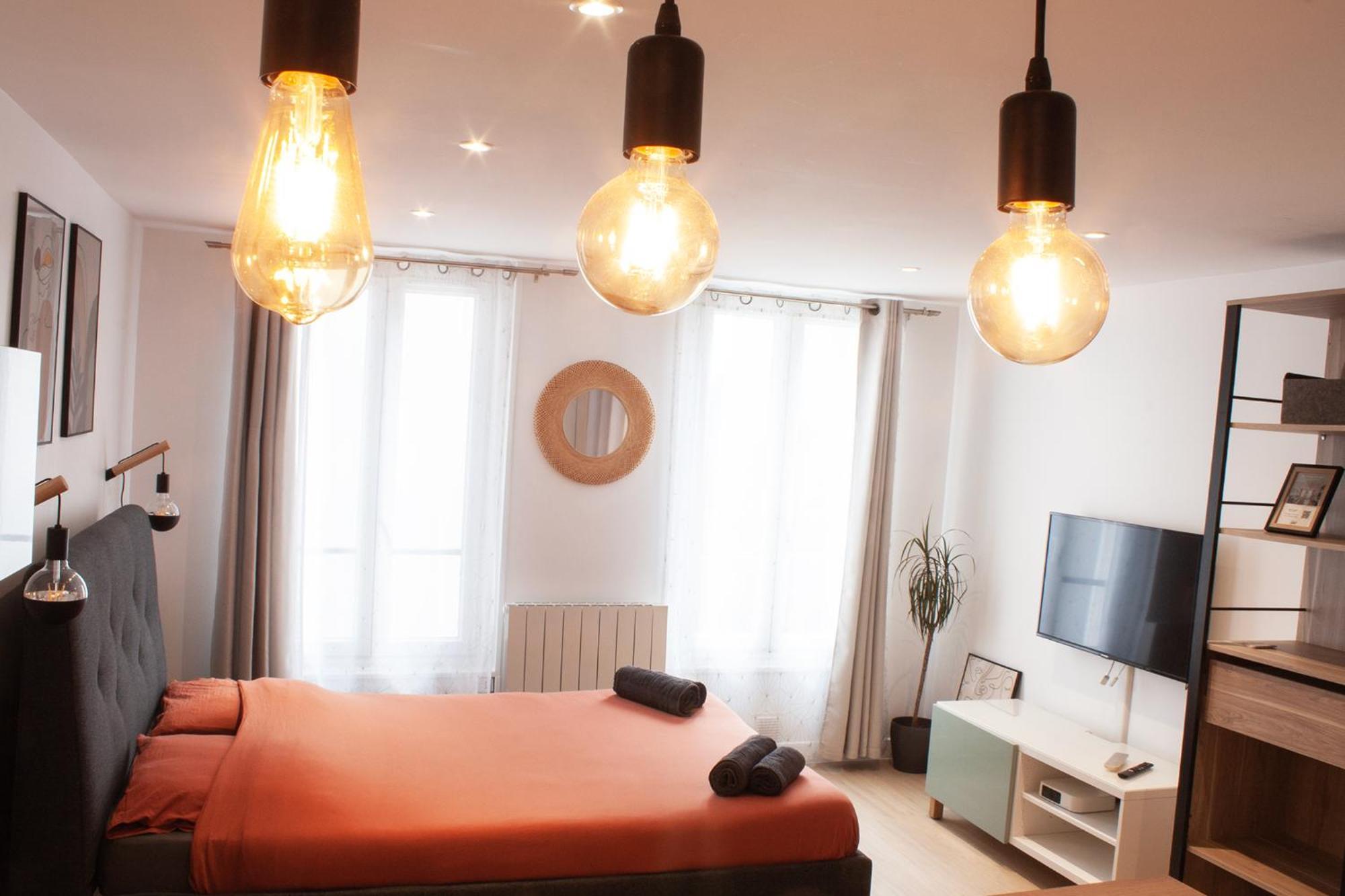 Studio Cosy En Plein Coeur Historique De Pontoise Apartman Kültér fotó